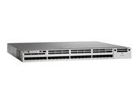 Prepínač - L3 - riadený - 24 x 1 Gigabit / 10 Gigabit SFP+ - desktop, Možnosť montáže do rozvádzača - repasované