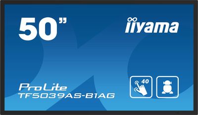 50'' iiyama TF5039AS-B1AG: VA, 4K, Android
