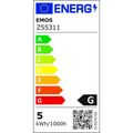 LED žiarovka DECO SMOKED A60 / E27 / 4,5 W (19 W) / 180 lm / flame