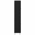 vidaXL Highboard 2 ks Čierny dub 69,5 x 34 x 180 cm Kompozitné drevo