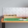 vidaXL Schodový rošt 2 ks 50 x 20 cm Strieborná Hliník Obdĺžnikový