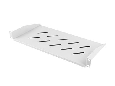 Polica pro 19'' skrine 350/450/600/800/1000mm šedá lanberg (1u/483x220mm nosnosť do 25KG)