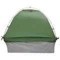 vidaXL Auto Stan 200 x 170 x 170 cm Zelená Polyester a oceľ