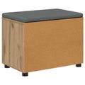 vidaXL Predsieňová lavica Remeselný Dub 60 x 38 x 46 cm