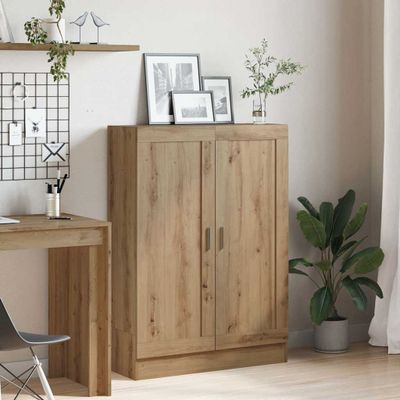 vidaXL Knižnica dub artisan 82,5x30,5x115 cm kompozitné drevo