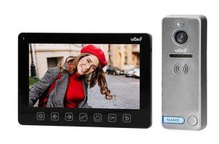 Videozvonček VIBELL OR-VID-EX-1057/B, NOVEO LCD 7", OSD menu, ovládanie brány, čierny