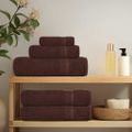 vidaXL Utierky na ruky FROGN 4 ks hnedé 50x100 cm 360 g/m²
