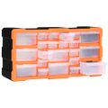 vidaXL Organizér s 22 zásuvkami 49x16x25,5 cm