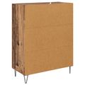 vidaXL Servírovacia skriňa Staré drevo 69,5 x 34 x 90 cm