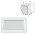 vidaXL Otočné a sklopné okno do suterénu RISOR 100 x 60 cm PVC a sklo