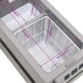 vidaXL Chladiaci box s rukoväťou čierno-sivý 35 l PP a PE
