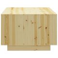 vidaXL Konferenčný stolík 110x50x33,5 cm jedľový masív