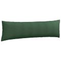 vidaXL Vankúše na pohovku 2 pcs Tmavozelená 145 x 40 cm