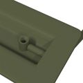 vidaXL Rukoväte na kuchyňu 12 ks Olivová zelená 85 x 45 mm Kov