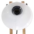 vidaXL Stolová lampa 25 W biela 23x13x52 cm E27
