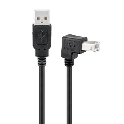 Kábel USB 2.0 A konektor/USB 2.0 B konektor 2m GOOBAY 50856