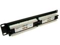 Patch panel 12 portov UTP6 1U 10" krone Patch panel 12 portů UTP6 1U 10" krone
