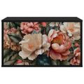 vidaXL Nástenný TV kabinet BORNE 69 x 33 x 40 cm Čierny dub