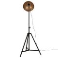 vidaXL Podlahová lampa 25 W starožitná mosadzná 61x61x90/150 cm E27