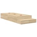 vidaXL Rám postele s úložným prostorem so zásuvkou Sonoma dub 80 cm