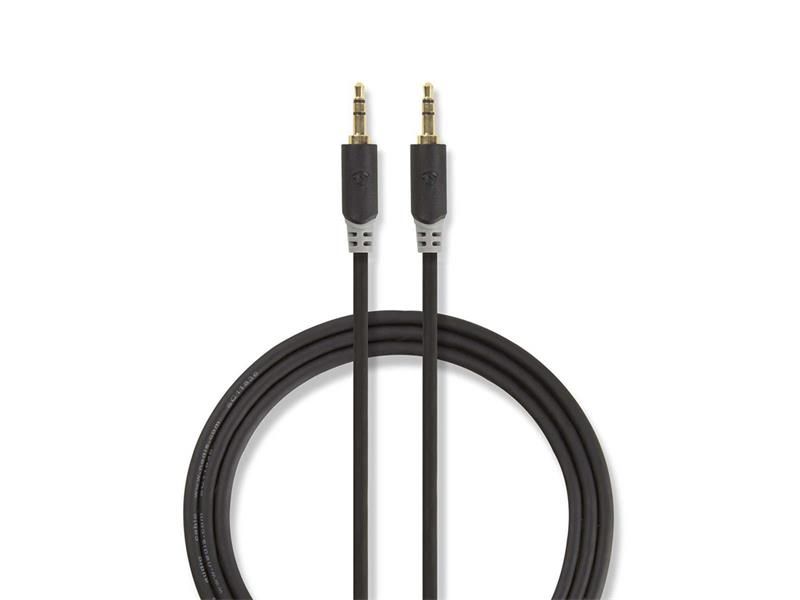 Kábel Jack 3,5mm konektor/2x Jack 3,5mm konektor 0,5m NEDIS CABW22000AT05