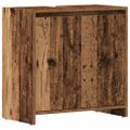 vidaXL Skrinka na umývadlo staré drevo 60x33x60 cm kompozitné drevo