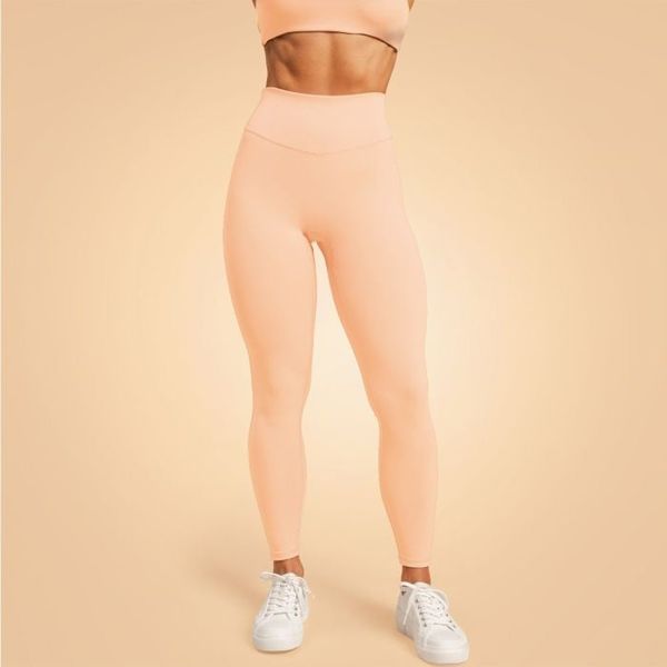 Dámske legíny Venture Peach - BeastPink, veľkosť L, veľkosť oblečenia L