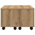 vidaXL Konferenčný stolík dub artisan 60x60x38 cm kompozitné drevo