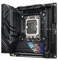 ASUS ROG STRIX B760-I GAMING WIFI/LGA 1700/mITX Základní deska, Intel B760, LGA1700, 2x DDR5 DIMM (max. 64GB), 2x M.2, Wi-Fi, HDMI, DisplayPort, USB typ C, mini-ITX
