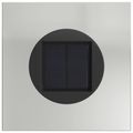 vidaXL Solárne LED svetlo na chodník 2 ks Teplá biela 18 x 18 x 80 cm