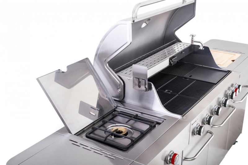 Plynový gril G21 Nevada BBQ kuchyňa Premium Line, 8 horákov + zadarmo redukčný ventil