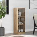 vidaXL Highboard Remeselný dub 35 x 37 x 109 cm Kompozitné drevo