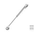 vidaXL Hydraulická plynová pružina 12 ks Strieborná 280 x 17 x 16 mm