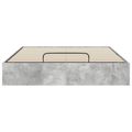 vidaXL Otomanový posteľný rám s úložiskom Betónovo Sivá 120 x 200 cm