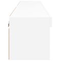 vidaXL TV skrinky s LED svetlami 2 ks biele 60x30x30 cm