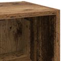 vidaXL Servírovacia skriňa Staré drevo 34,5 x 32,5 x 90 cm