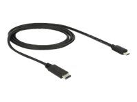 USB kábel - USB-C (M) na Micro USB typ B (M) - USB 3.1 - 1 m - čierna