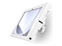 Montážna sada (kryt) - exponovaný predný/zadný fotoaparát a senzory, naklápanie - pre tablet - uzamykateľný - biela - veľkosť obrazovky: 11" - montáž na stenu - pre Samsung Galaxy Tab A9+