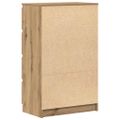 VidaXL Príborník Artisan Dub 60x35x98,5 cm Konštrukčné drevo