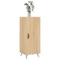 vidaXL Komoda dub sonoma 34,5x34x90 cm spracované drevo