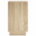 vidaXL Nočný stolík Dub sonoma 33,5 x 34,5 x 60 cm Kompozitné drevo