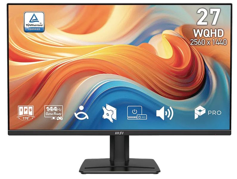 MSI Pro/MP275Q E14/27''/IPS/QHD/144Hz/1ms/Čierna/3R