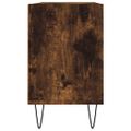 vidaXL TV skrinka dymový dub 103,5x30x50 cm spracované drevo