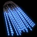 vidaXL Svetlá meteor 20 ks 30 cm modré 480 LED vnútorné vonkajšie