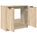 vidaXL Kúpeľňová skriňa Sonoma dub 64,5 x 33,5 x 59 cm