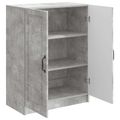 vidaXL Servírovacia skriňa Betónovo sivá 66 x 34,5 x 87 cm