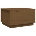 vidaXL Konferenčný stolík medovo-hnedý 60x50x35 cm borovicový masív