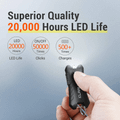 KLARUS Mi2 Blue baterka na kľúče 40 lm, batéria 120 mAh, USB, modrá