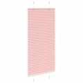 vidaXL Plisovaná roleta ružová 60x100 cm šírka látky 59,4 cm polyester
