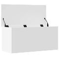 vidaXL Úložný box biely 100x42x46 cm kompozitné drevo